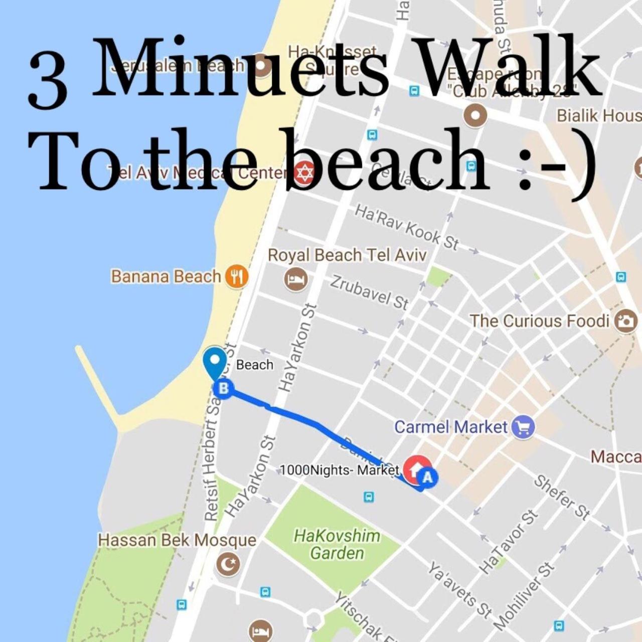 Market-Inn Tel Aviv Ngoại thất bức ảnh